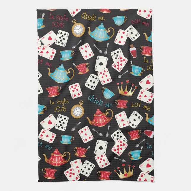 Wonderland Prints Tea Towel (Vertical)