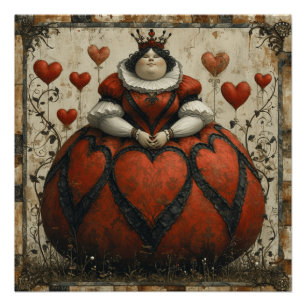 Wonderland Queen of Hearts: Heart Monarch  Poster