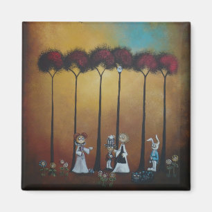 Wonderland Tea Party Magnet