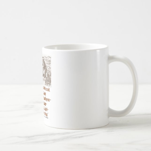 Wonderland Time Has Come Through Looking Glass Coffee Mug (Right)