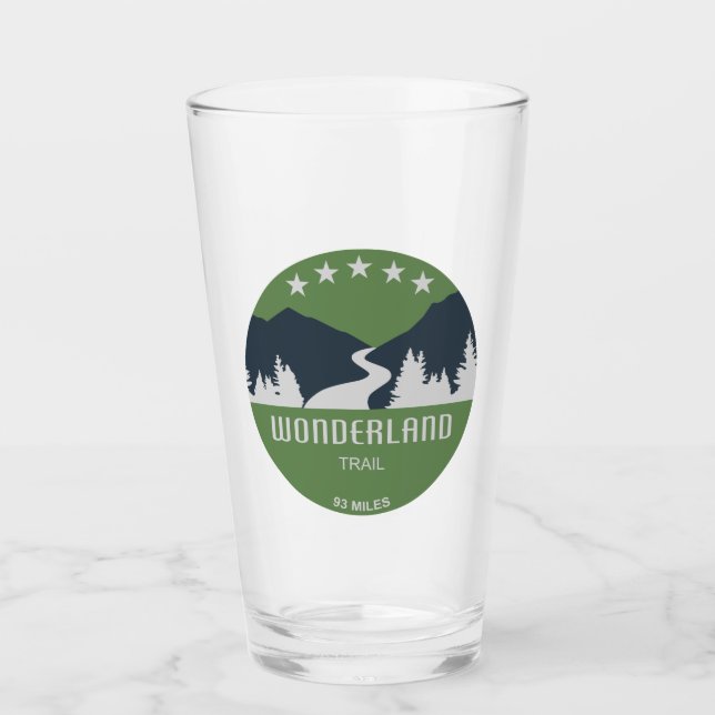 Wonderland Trail Glass (Front)