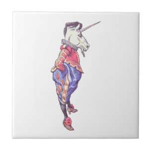 Wonderland Unicorn Tile