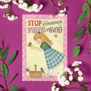 Wonders of God Birthday Card