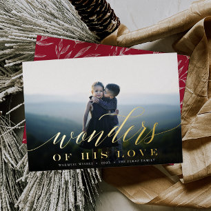 Wonders of His Love Full Photo