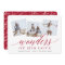 Wonders of His Love | Holiday Photo Collage Card
