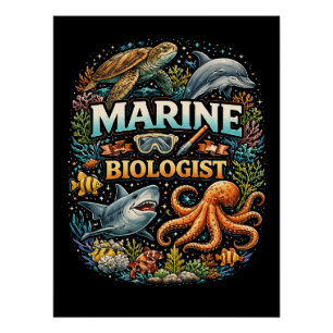 Wonders of the Ocean Realm Poster