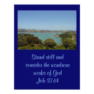 Wondrous Works [of God] - Job 37:14 Flyer