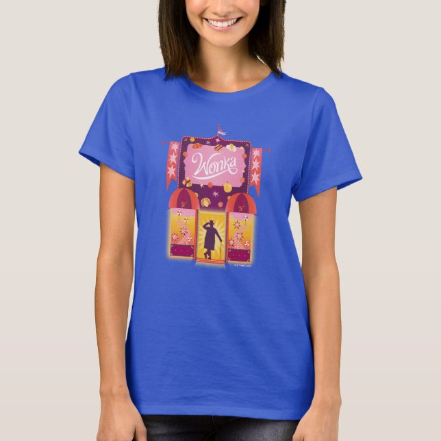 Wonka Candy Store Graphic T-Shirt (Front)
