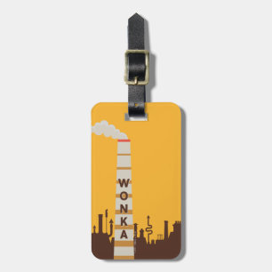 Wonka Factory Silhouette Luggage Tag
