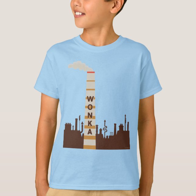 Wonka Factory Silhouette T-Shirt (Front)