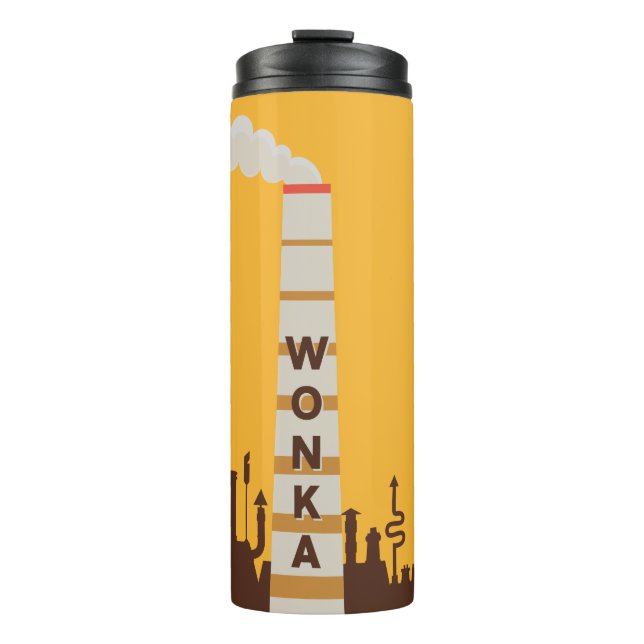 Wonka Factory Silhouette Thermal Tumbler (Front)