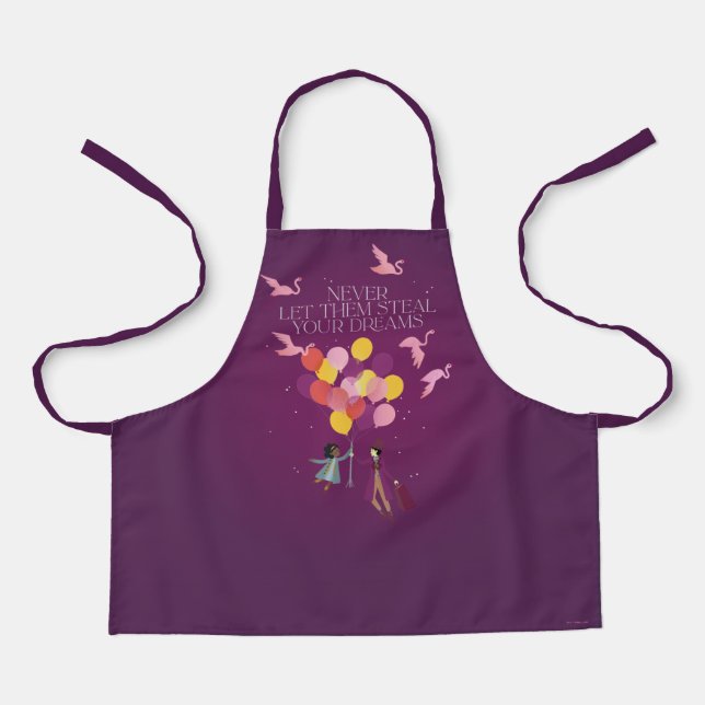 Wonka "Never Let Them Steal Your Dreams" Apron (Front)