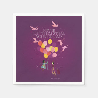 Wonka "Never Let Them Steal Your Dreams" Napkin