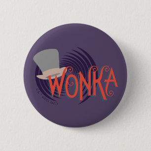 Wonka Spiral Logo 6 Cm Round Badge