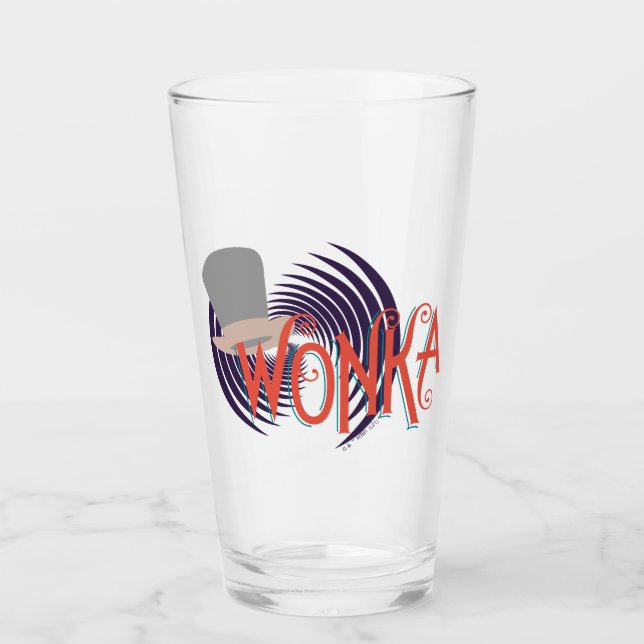 Wonka Spiral Logo Glass (Front)
