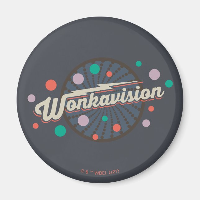 Wonkavision Logo Magnet (Front)