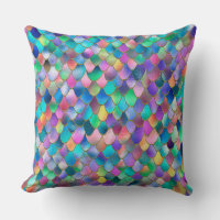 Wonky Rainbow Glitter Metal Mermaid Scales