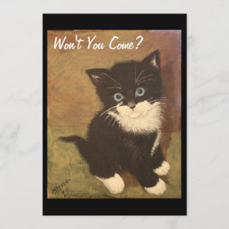 Won't You Come? Invitation