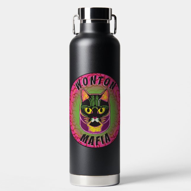 Wonton Mafia Water Bottle (Front)