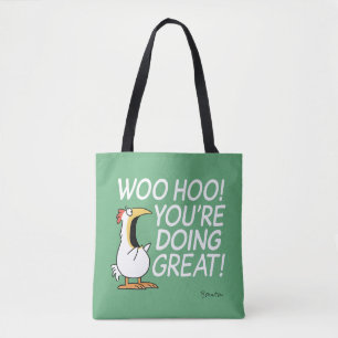 WOO HOO! YOU'RE DOING GREAT! Sandra Boynton Tote Bag