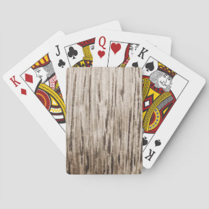 WOOD02 LIGHT BROWN WHITE WOOD TEXTURE BACKGROUNDS PLAYING CARDS