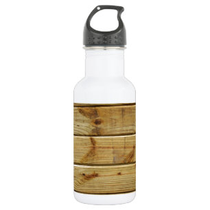 wood 532 ml water bottle