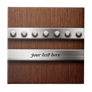 Wood and Metal Tile