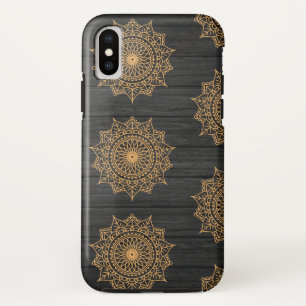 Wood and Ornate Pattern Case-Mate iPhone Case