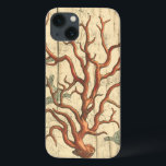 Wood and Small Coral iPhone 13 Case<br><div class="desc">Stayed relaxed with this beautiful piece of sealife art. This beautiful silhouette of these coral reef will look great on any product. Take the beach with you where ever you go! Enjoy nature's finest sea life.</div>