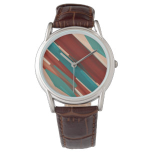 Wood and Turquoise Watch