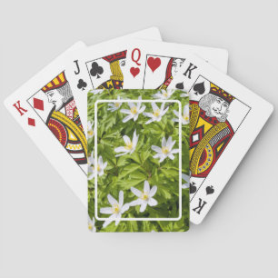 Wood Anemone Playing Cards