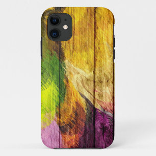 Wood Art Acrylic Painting Case-Mate iPhone Case