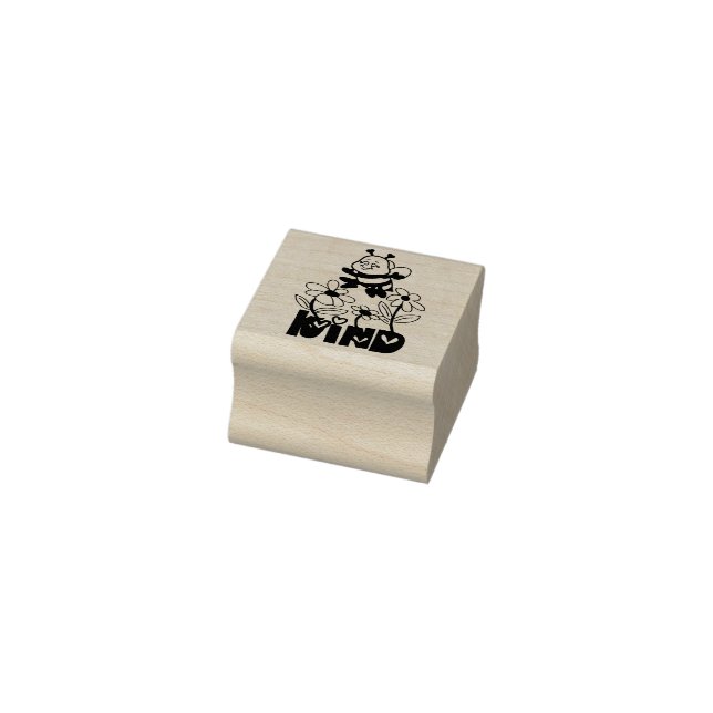 Wood Art Stamp - Bee Kind (Stamp)