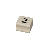 Wood Art Stamps/Numbers