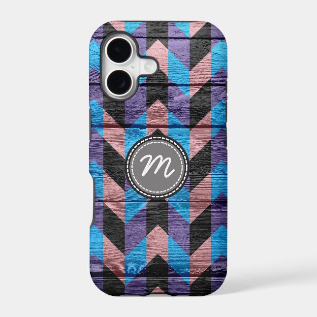 Wood aztec chevron pattern (Back)