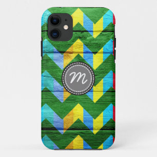Wood aztec chevron zigzag pattern #3 Case-Mate iPhone case