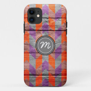 Wood aztec chevron zigzag pattern #9 Case-Mate iPhone case