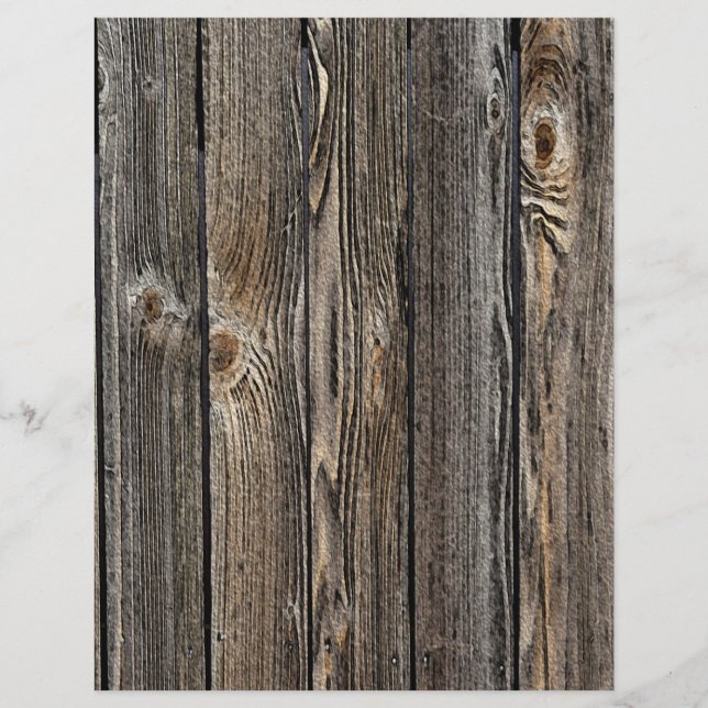 Wood Background Flyer (Front)