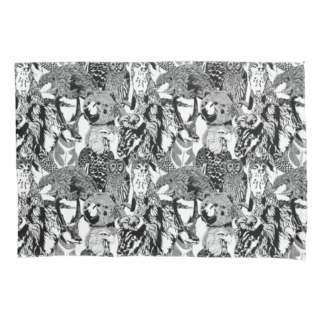 Wood Badge Pillow Case (Front)