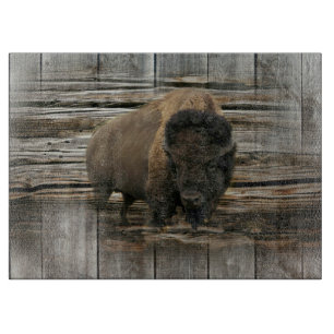 Wood Bison Cutting Board