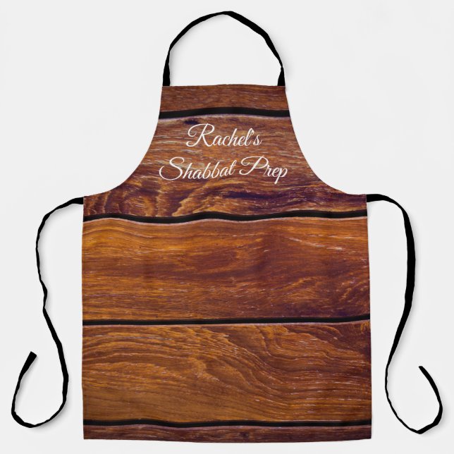 Wood Board Effect  Apron (Front)