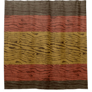 Wood Boards Germany flag Shower Curtain