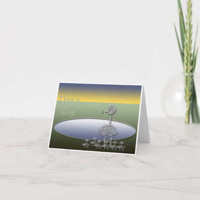 Wood Box Display Thank You Card (Front)