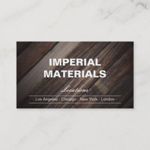 Wood Brackets Business Card