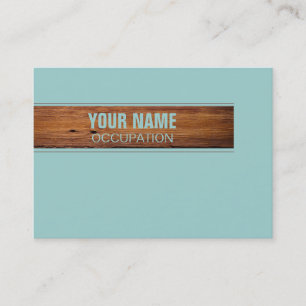 Wood - Business Card