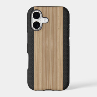 Wood & Carbon Fibre iPhone 5 Case