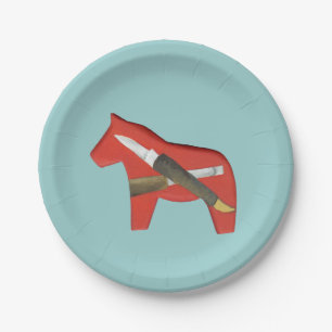 Wood Carver's Horse Plate