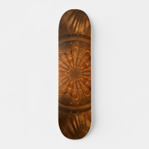 Wood Carving Skateboard