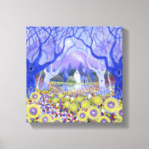 Wood Cottage 2013 Canvas Print