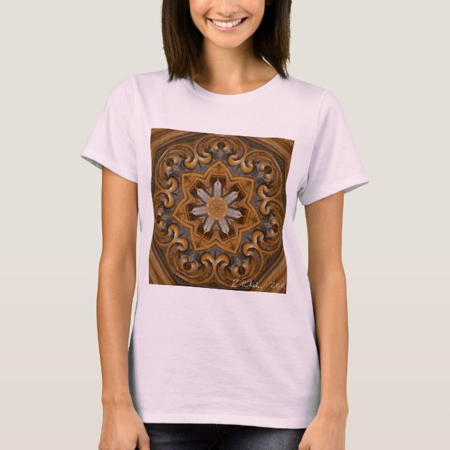 Wood design T-Shirt (Front)